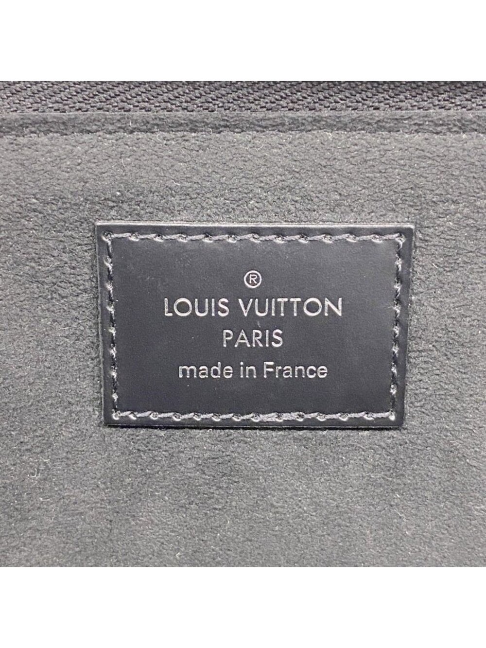 Louis Vuitton Clutch Epi Essential Pochette Plat Silver Black - Picture 4 of 7